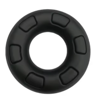 CASINO CHIP - BLACK SILICONE COCKRING CASINO CHIP - BLACK SILICONE COCKRING